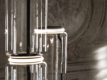 FLOS NOCTAMBULE FLOOR 4 HIGH CYLINDER BIG BASE