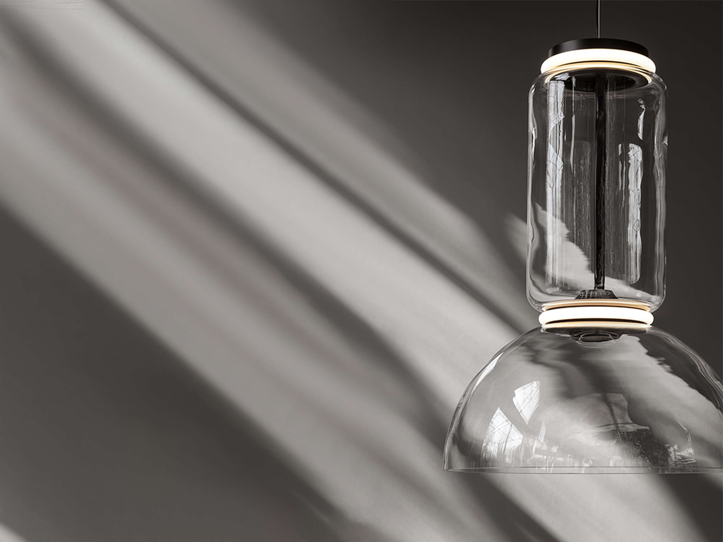 FLOS NOCTAMBULE SUSPENSION LOW CYLINDER BOWL