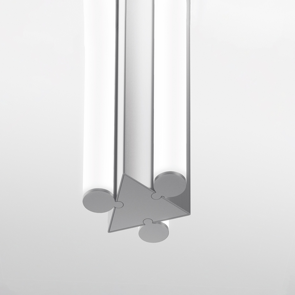 ARTEMIDE DREISPITZ SOSPENSIONE ORIZZONTALE