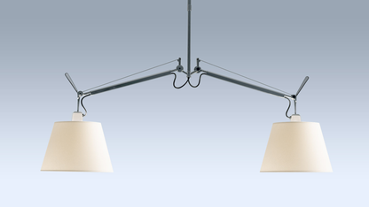 ARTEMIDE TOLOMEO BASCULANTE SUSPENSION 2 BRACCI