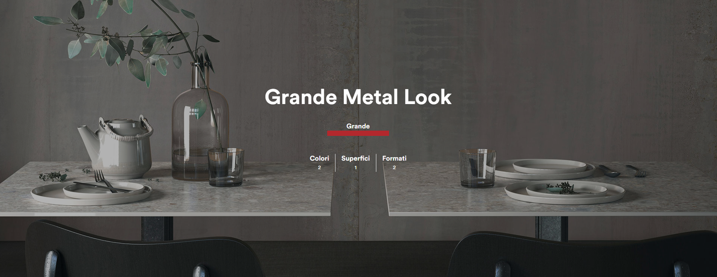 MARAZZI COLLEZIONE GRANDE METAL LOOK