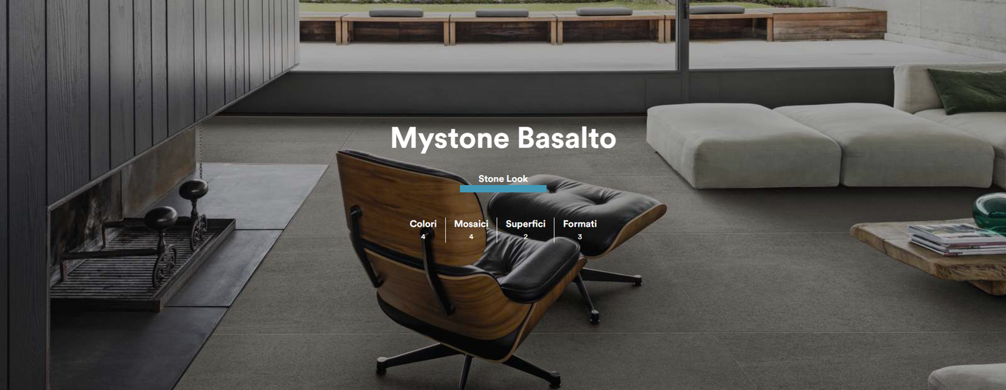 MARAZZI COLLEZIONE MYSTONE BASALTO