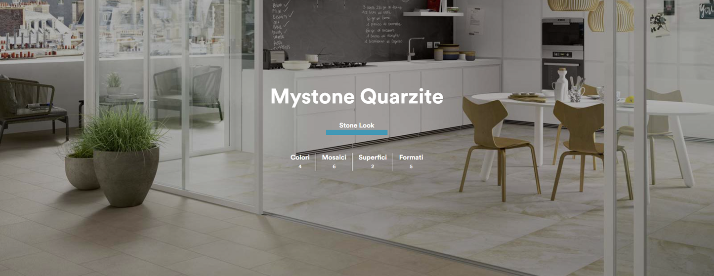 MARAZZI COLLEZIONE MYSTONE QUARZITE