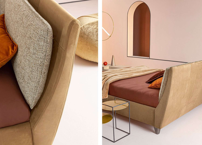 TWILS LETTO ATTICO 180X200 CON GIROLETTO ACC. BRUNITO CAT. MUST IN STOCK