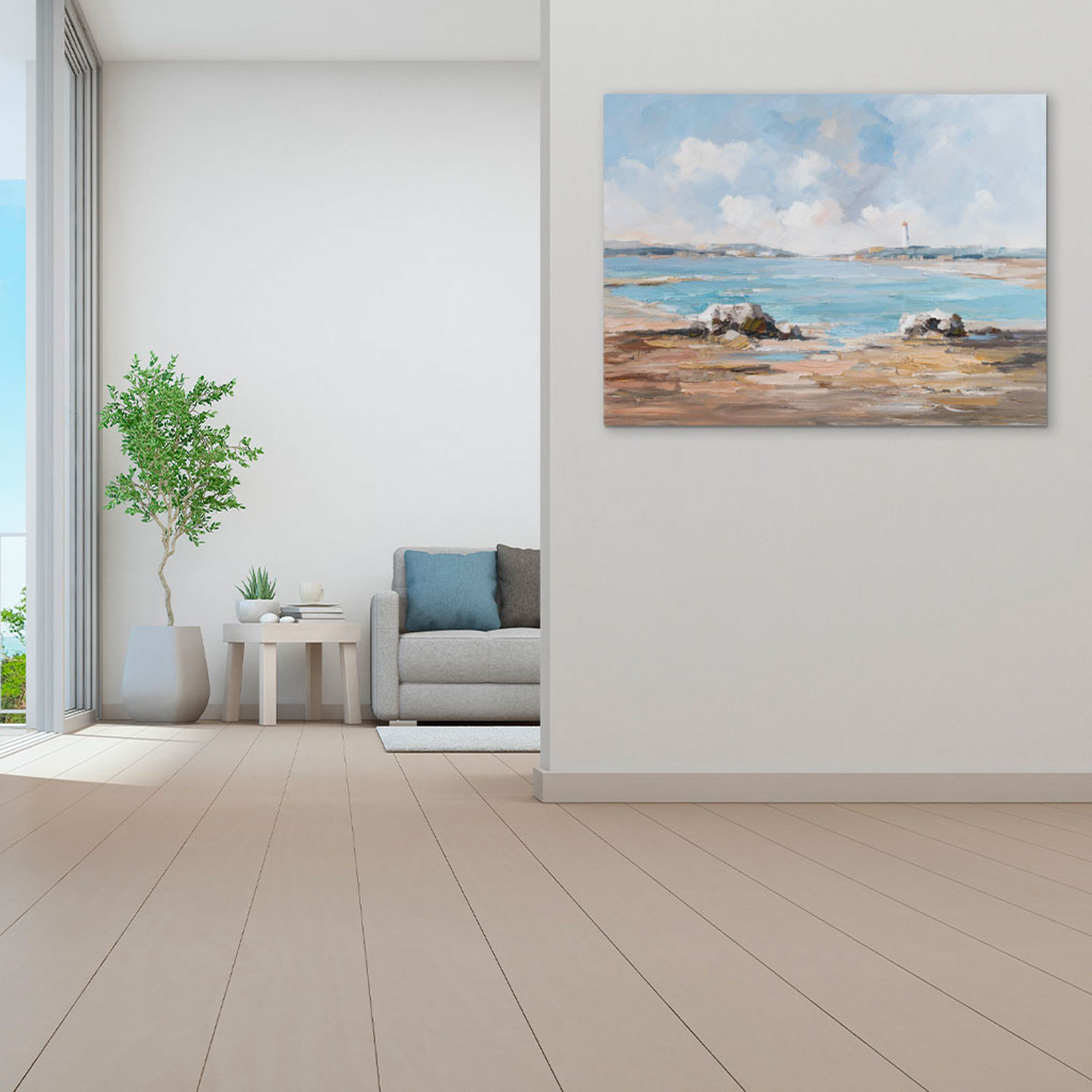 AGAVE QUADRI POMERIGGIO AL MARE