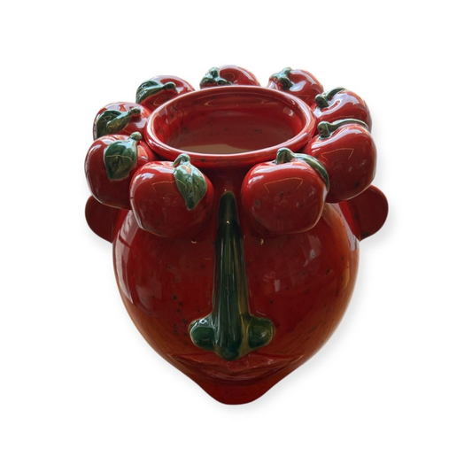 RITUALI DOMESTICI ARCIBOLDO VASO MELE 25.5X25.5X26 CM PORCELLANA