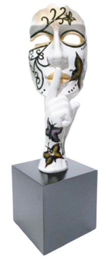 STATUE SILENCE ONLYLUX