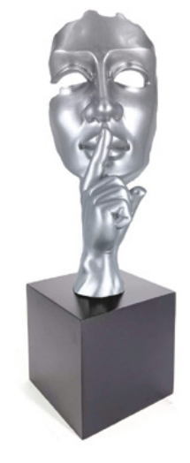 STATUE SILENCE ONLYLUX