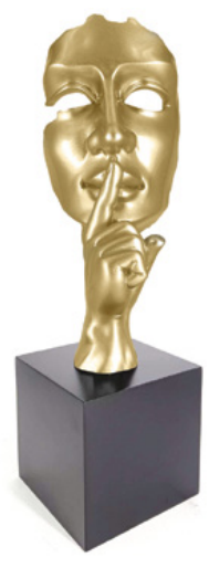 STATUE SILENCE ONLYLUX