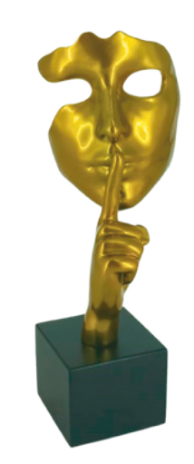 STATUE SILENCE ONLYLUX