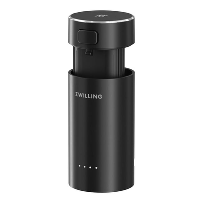 ZWILLING XTEND STARTER SET FRULLATORE A IMMERSIONE SENZA FILI CON STAZIONE DI RICARICA E TRITATUTTO 5PZ NERO