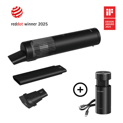 ZWILLING XTEND ASPIRABRICIOLE SENZA FILO STARTER SET CON BATTERIA