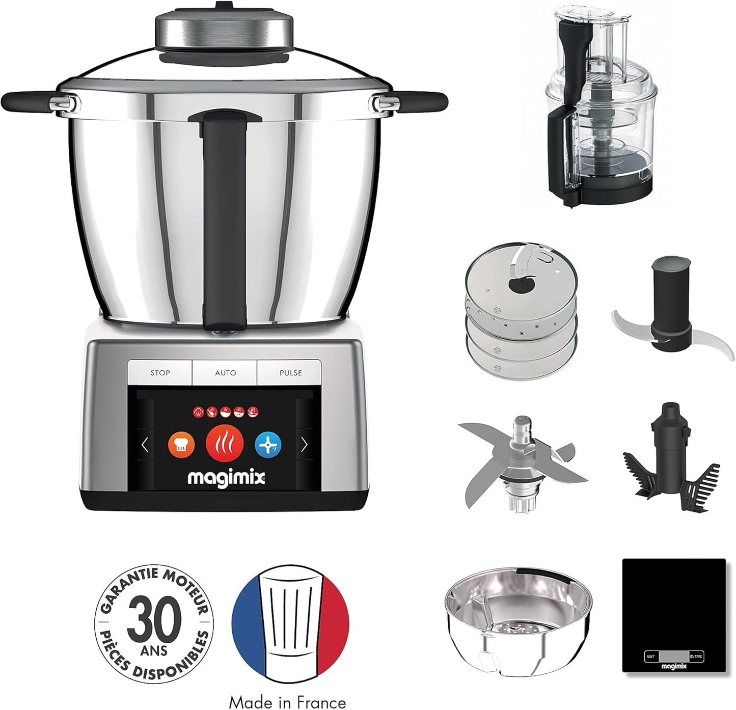 MAGIMIX COOK EXPERT CHROME 18900 ROBOT DA CUCINA MULTIFUNZIONE 3/5 L CROMATO OPACO IN STOCK