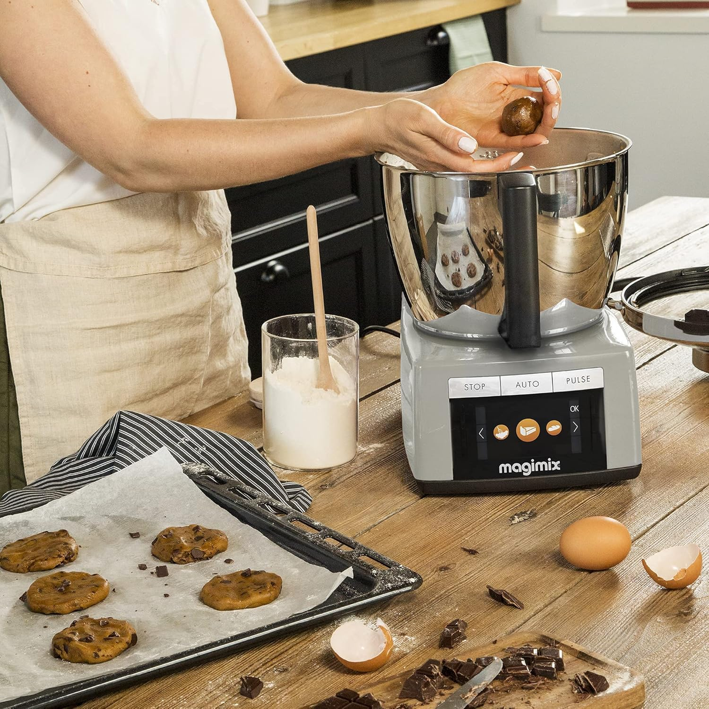 MAGIMIX COOK EXPERT CHROME 18900 ROBOT DA CUCINA MULTIFUNZIONE 3/5 L CROMATO OPACO IN STOCK