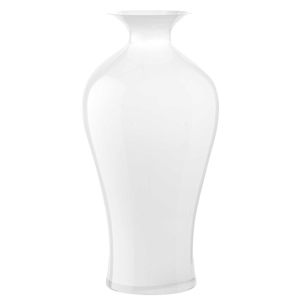 ONLYLUX VASE OPALE ROUGE 42CM