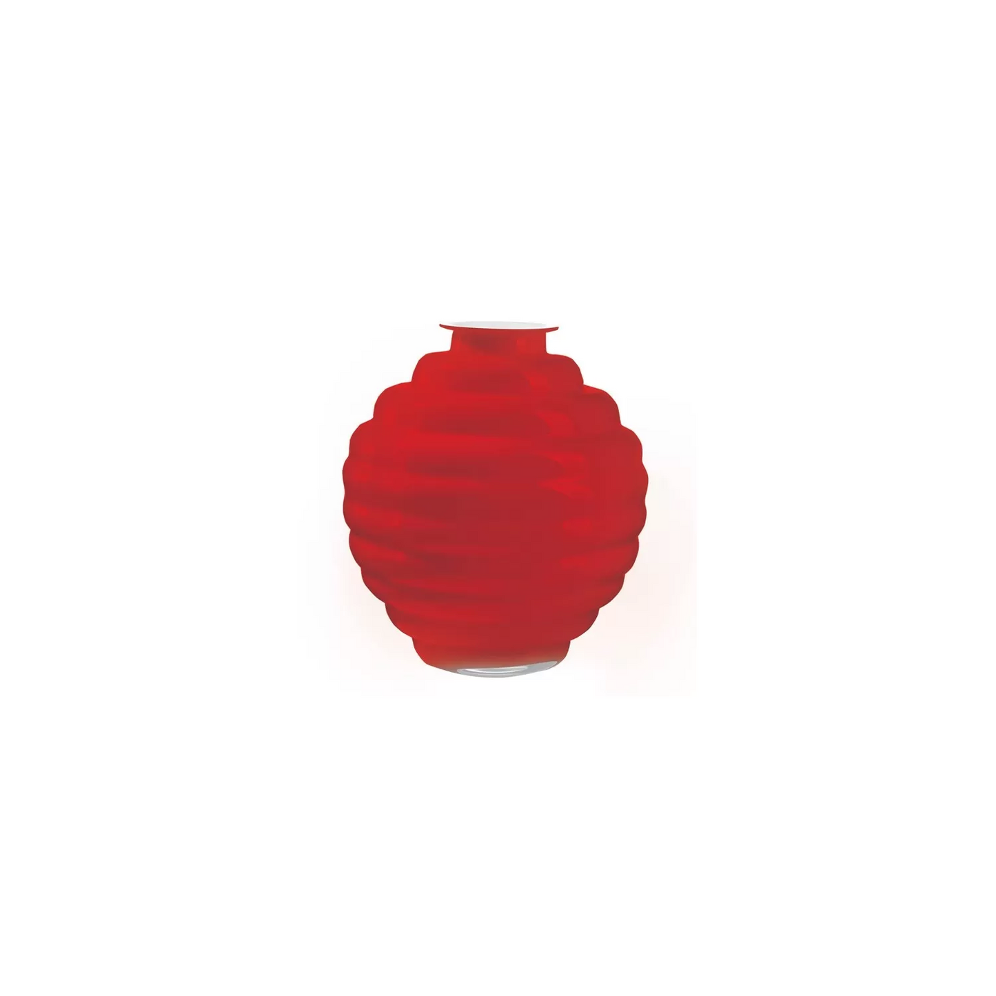 ONLYLUX RED OPAL VASE 42CM