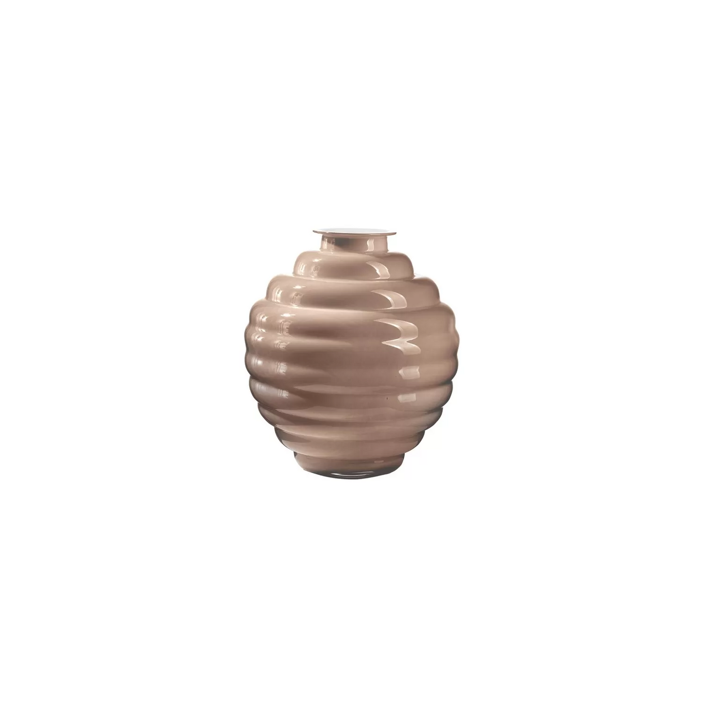 ONLYLUX RED OPAL VASE 42CM