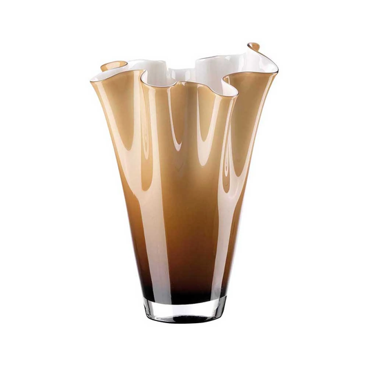 ONLYLUX VASO/LUCE LED WAVE OPALE H30