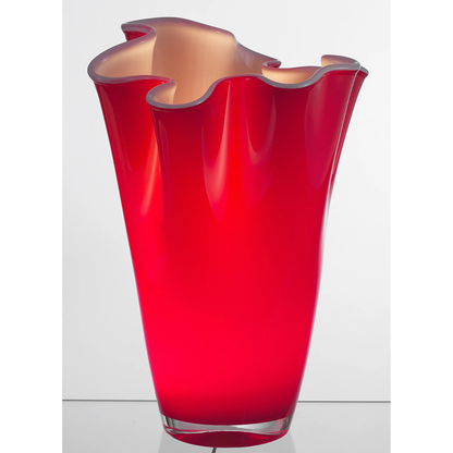 ONLYLUX VASO/LUCE LED WAVE OPALE H30