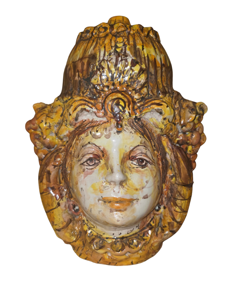 CERAMICHE COPPIA TESTE DI MORO