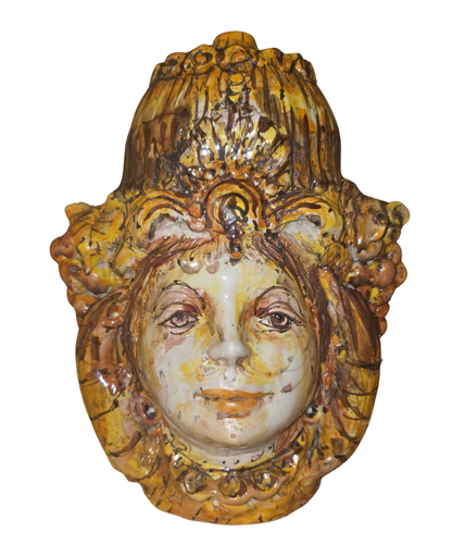 CERAMICHE COPPIA TESTE DI MORO