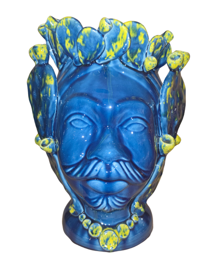 CERAMICHE COPPIA TESTE DI MORO