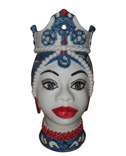 CERAMICHE COPPIA TESTE DI MORO