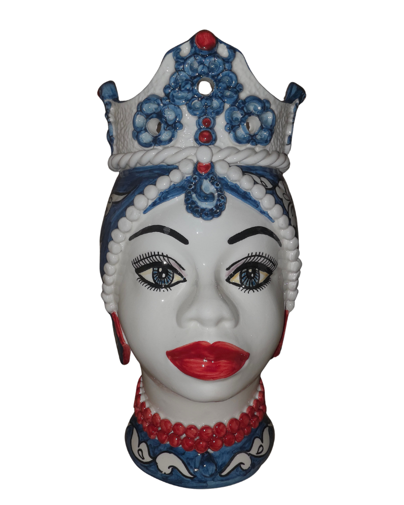 CERAMICHE COPPIA TESTE DI MORO