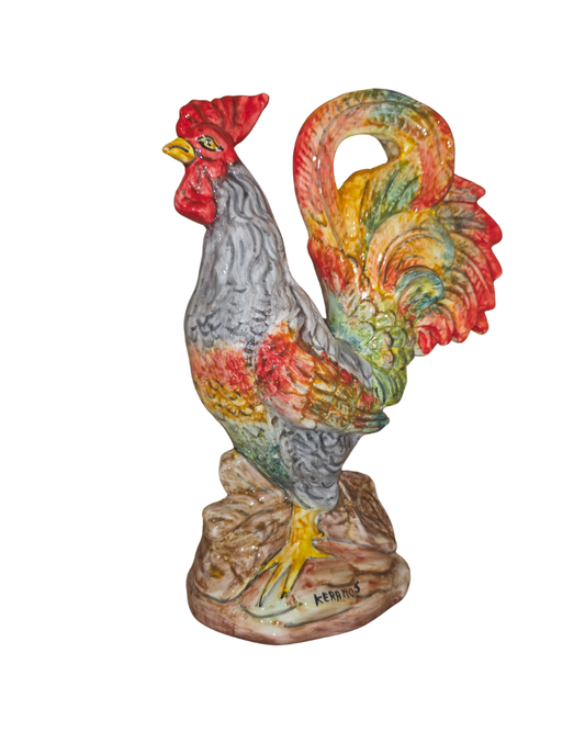 CERAMICHE STATUA GALLO