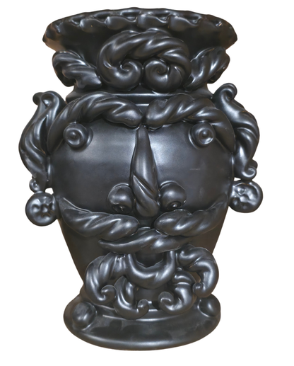CERAMICHE TESTA DI MORO NERO OPACO H26