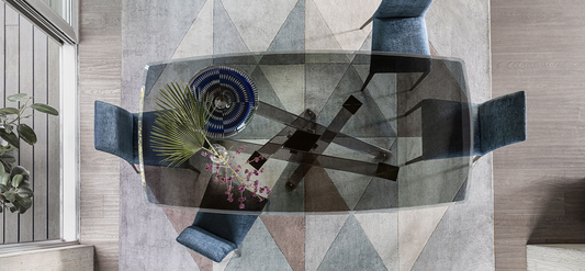 RIFLESSI TAVOLO SHANGAI LIMITED EDITION CRISTALLO BASE IN METACRILATO IN STOCK