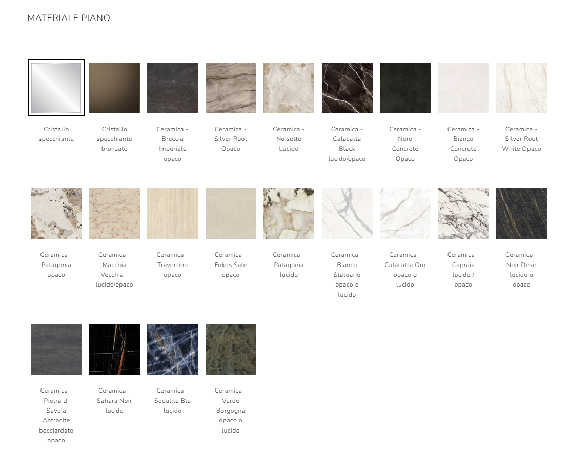 RIFLESSI TAVOLINO DA SALOTTO LUMIERE IN STOCK