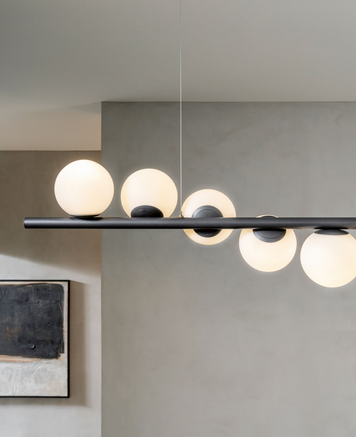 RIFLESSI LAMPADARIO S8 TWIST SOSPENSIONE ORIZZONTALE L100 IN STOCK