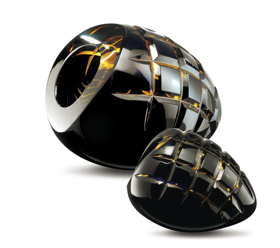 TONDO DONI VASO ALIEN AMBRA BLU