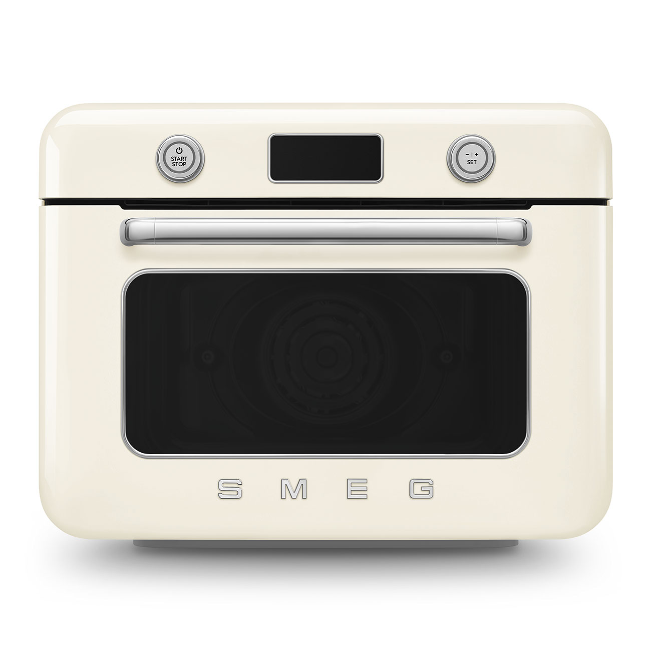 SMEG FORNO COMBINATO A VAPORE DA APPOGGIO COLORE PANNA