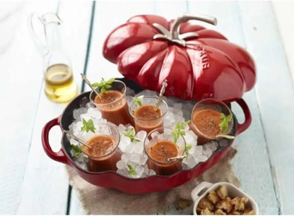 STAUB PENTOLA IN GHISA POMODORI 2.5L ROSSA