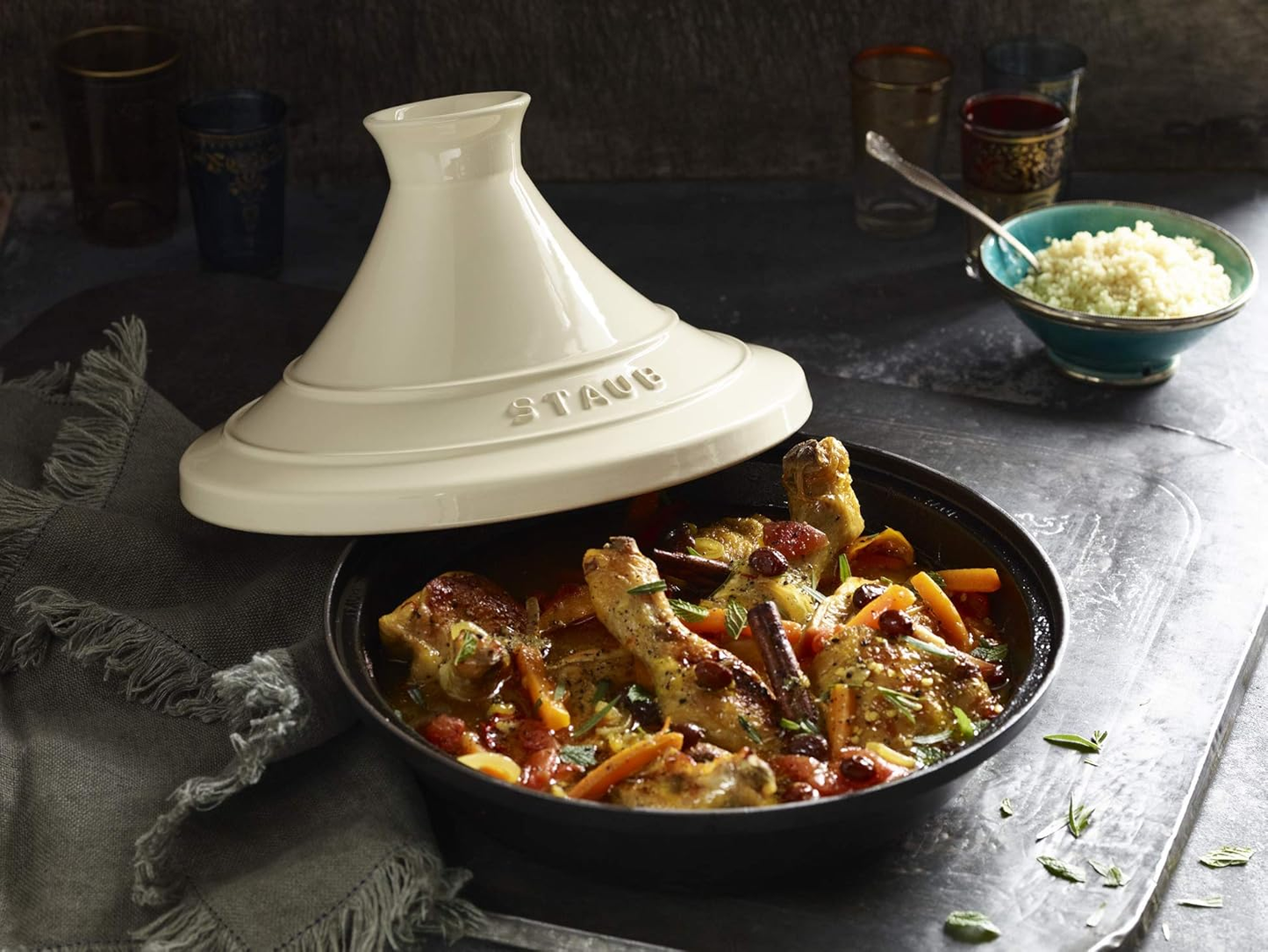 STAUB PENTOLA STAUB TAJINE TAGINE GHISA 28CM