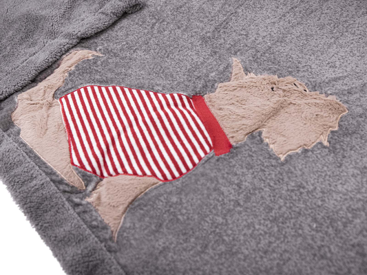 DAUNEX PLAID MORBIDOTTO