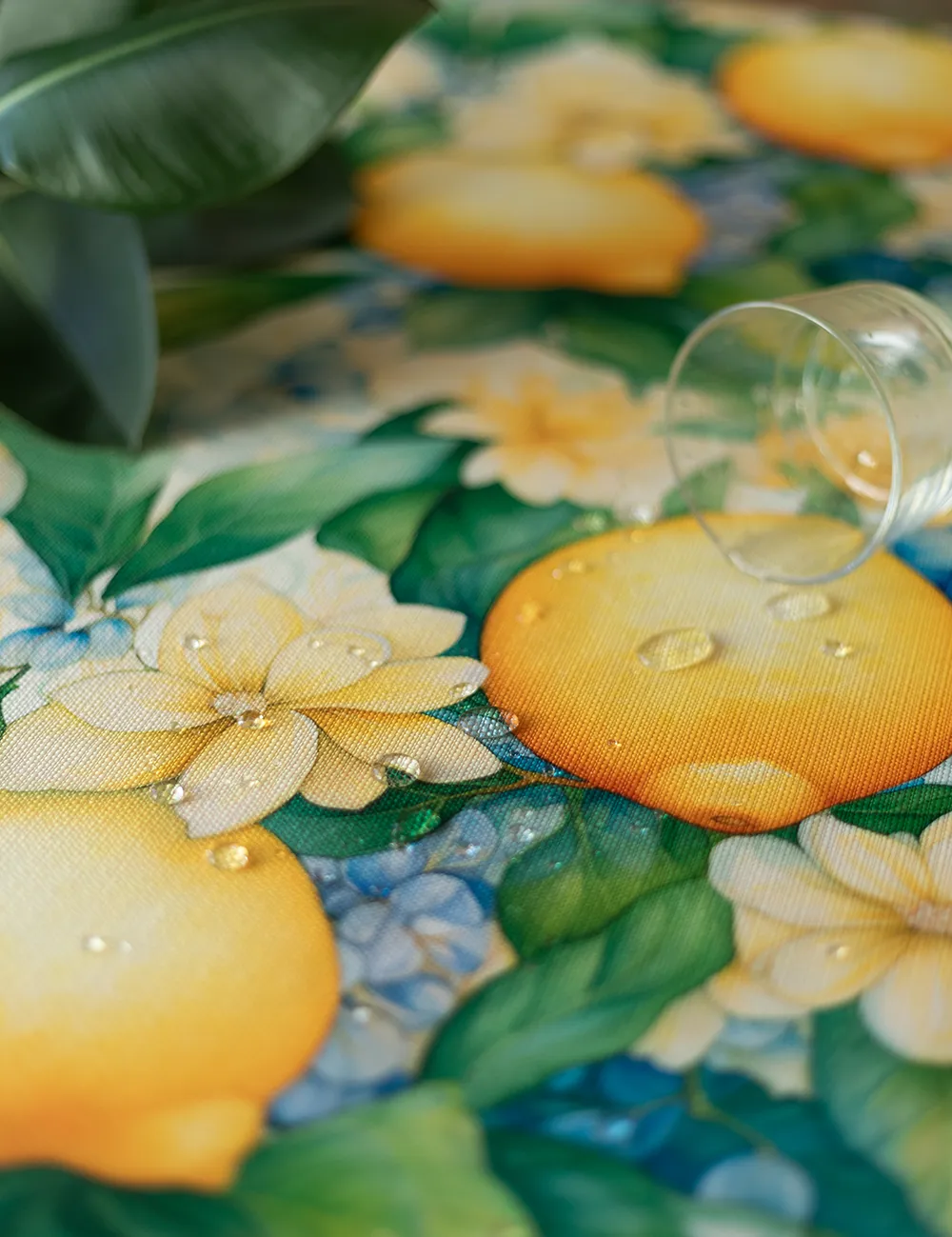 TESSITURA RANDI TOVAGLIA ANTIMACCHIA RADICI LEMON