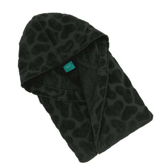 GABEL JACQUARD HEARTBEAT BATHROBE PRETTI 
