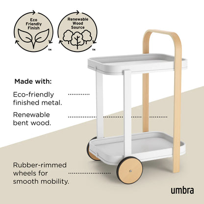 UMBRA BELLWOOD GARMENT RACK LEGNO