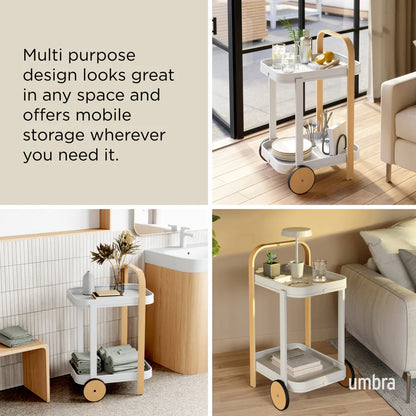 UMBRA BELLWOOD GARMENT RACK LEGNO