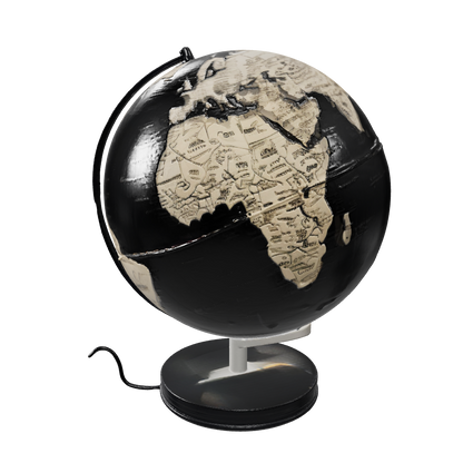 CARTE DU MONDE MASCAGNI DIAMÈTRE 20 CM