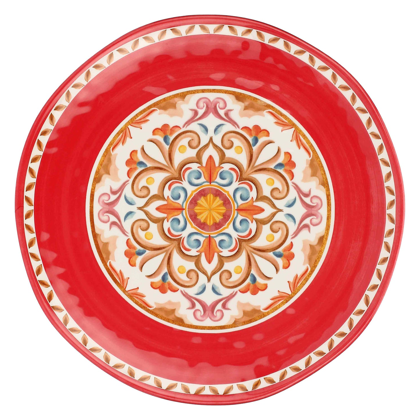 ROSES AND TULIPS ROUND TRAY BORGO