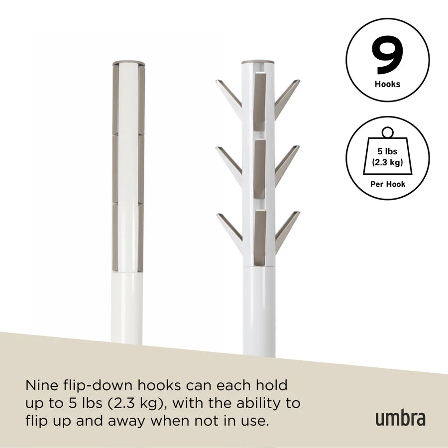 UMBRA FLAPPER COAT RACK APPENDIABITI