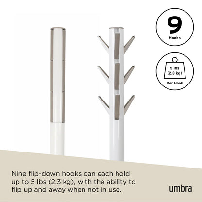 UMBRA FLAPPER COAT RACK APPENDIABITI