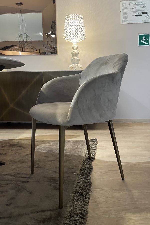 CHAISE BASSE SOFIA REFLECTIONS AVEC ACCOUDOIRS