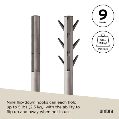 UMBRA FLAPPER COAT RACK APPENDIABITI