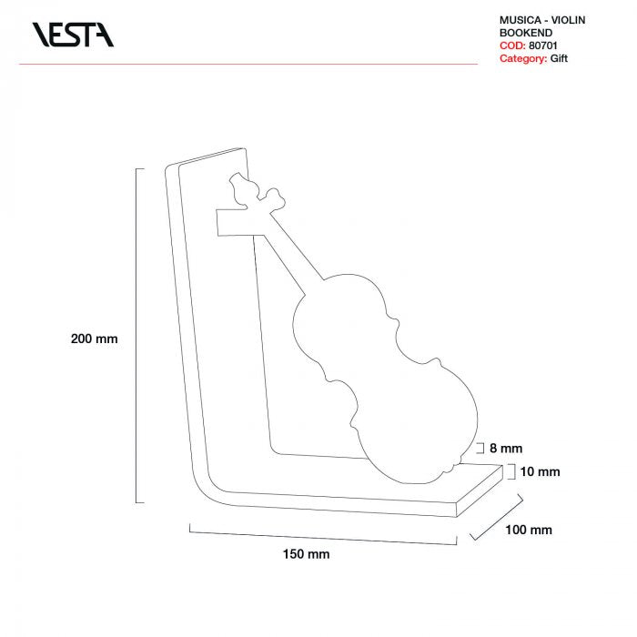 VESTA REGGILIBRO DESIGN VARIE FORME