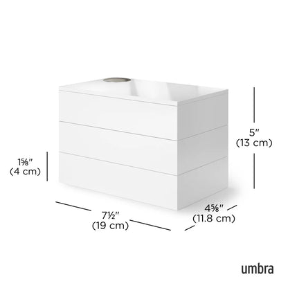UMBRA SCATOLA PORTAOGGETTI SPINDLE